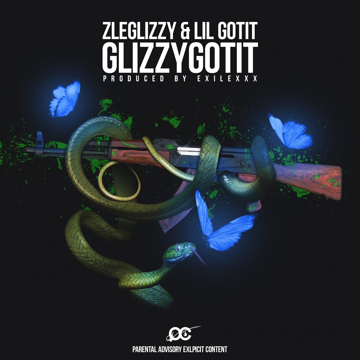 ZleGlizzy & Lil Gotit — GlizzyGotit — авторская работа Chiraq Concept